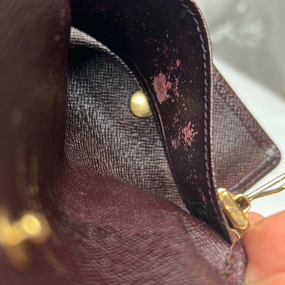 Auth. Louis Vuitton LV Taiga 4 Hook Ring Key Holder Case Wallet Multicles Vtg - Picture 17 of 17